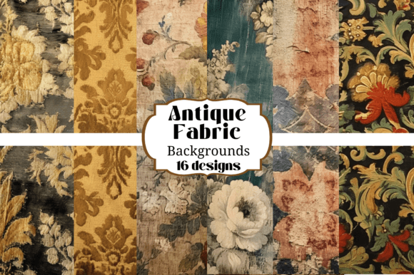 16 Antique Fabric Backgrounds: Your Toolkit for Timeless Design