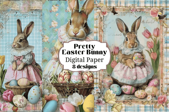 8 Pretty Easter Bunny Backgrounds: A Fresh Canvas for Spring
