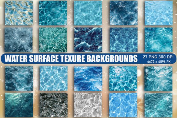 Bringing Fluidity to Your Projects with Water Surface Texture Backgrounds