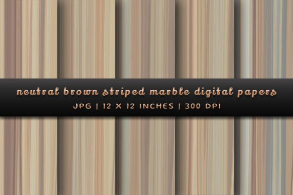 Neutral Brown Striped Marble Backgrounds: A Designer's Guide