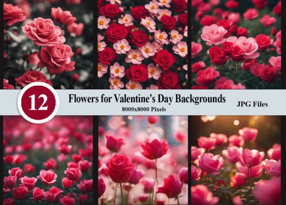 Transform Your Photos with Valentine's Day Floral Backdrops