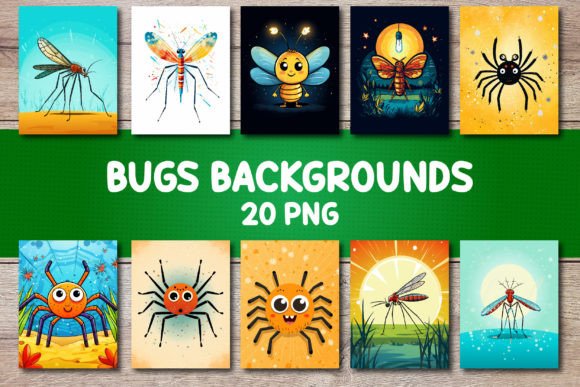 Unearthing the Art: Bugs Backgrounds for Covers