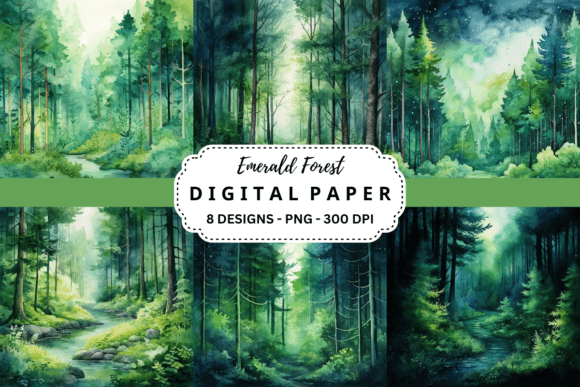 Unlocking the Magic of Emerald Forest Backgrounds for Your Designs